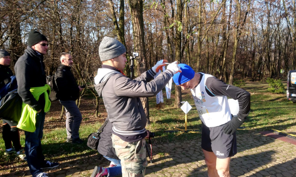 [FOTO] Chłód niestraszny biegaczom