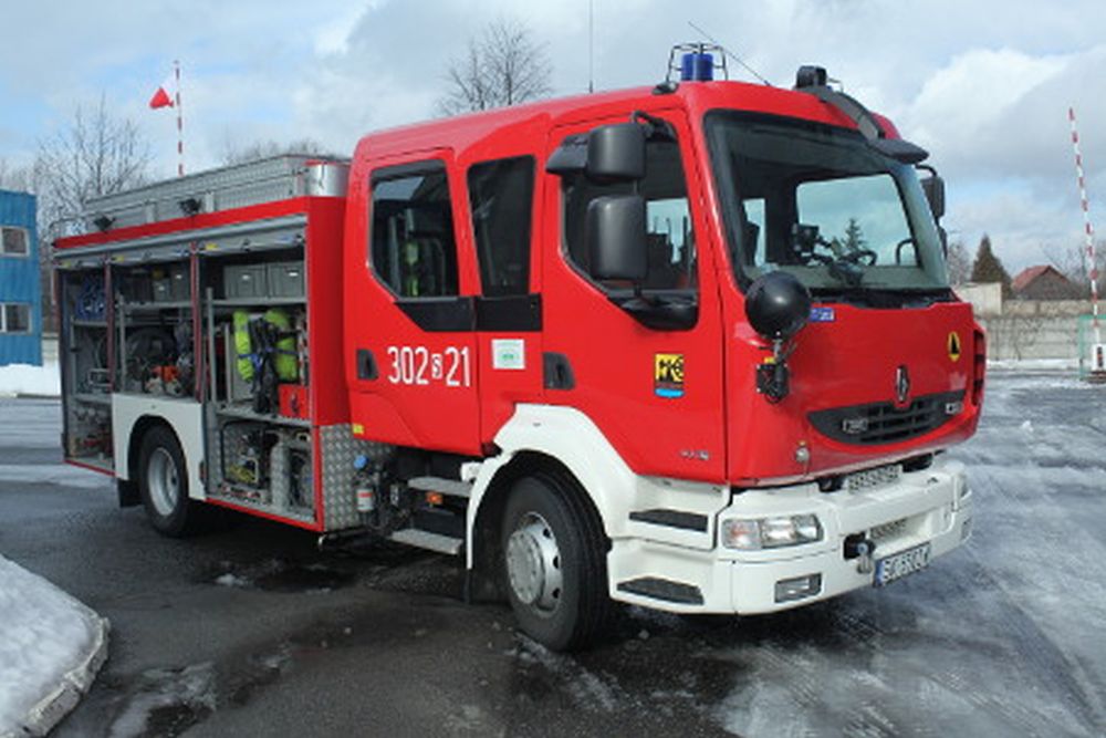 Wybuch butli z gazem na alei Korfantego