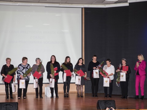 Uroczyste spotkanie władz miasta Katowice z okazji Dnia Pracownika Socjalnego