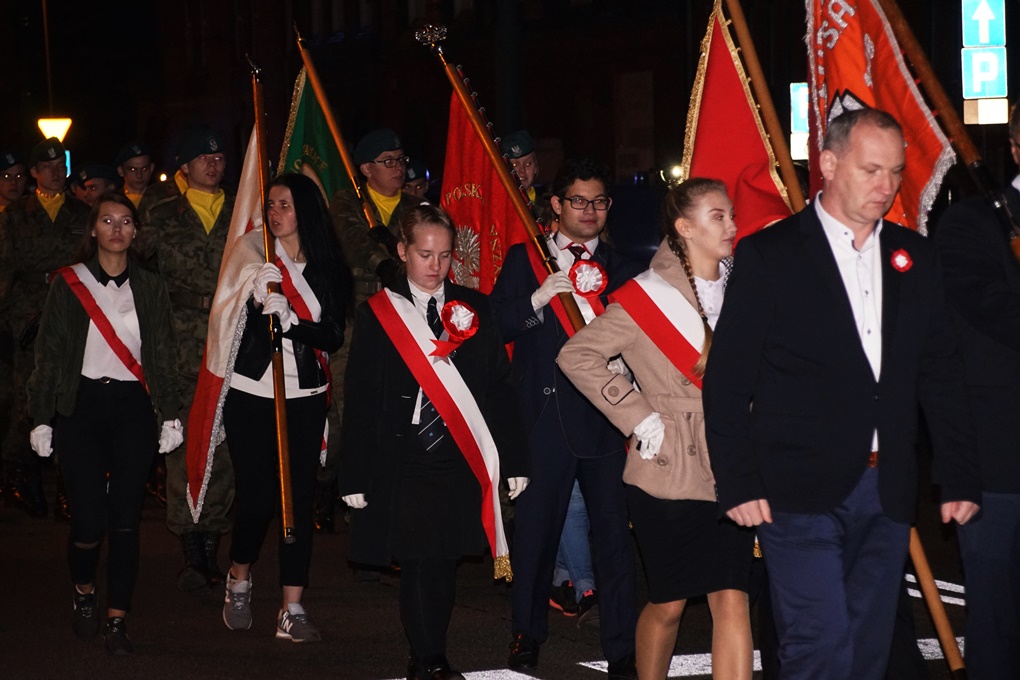 Uroczystości z okazji obchodów setnej rocznicy odzyskania przez Polskę Niepodległości