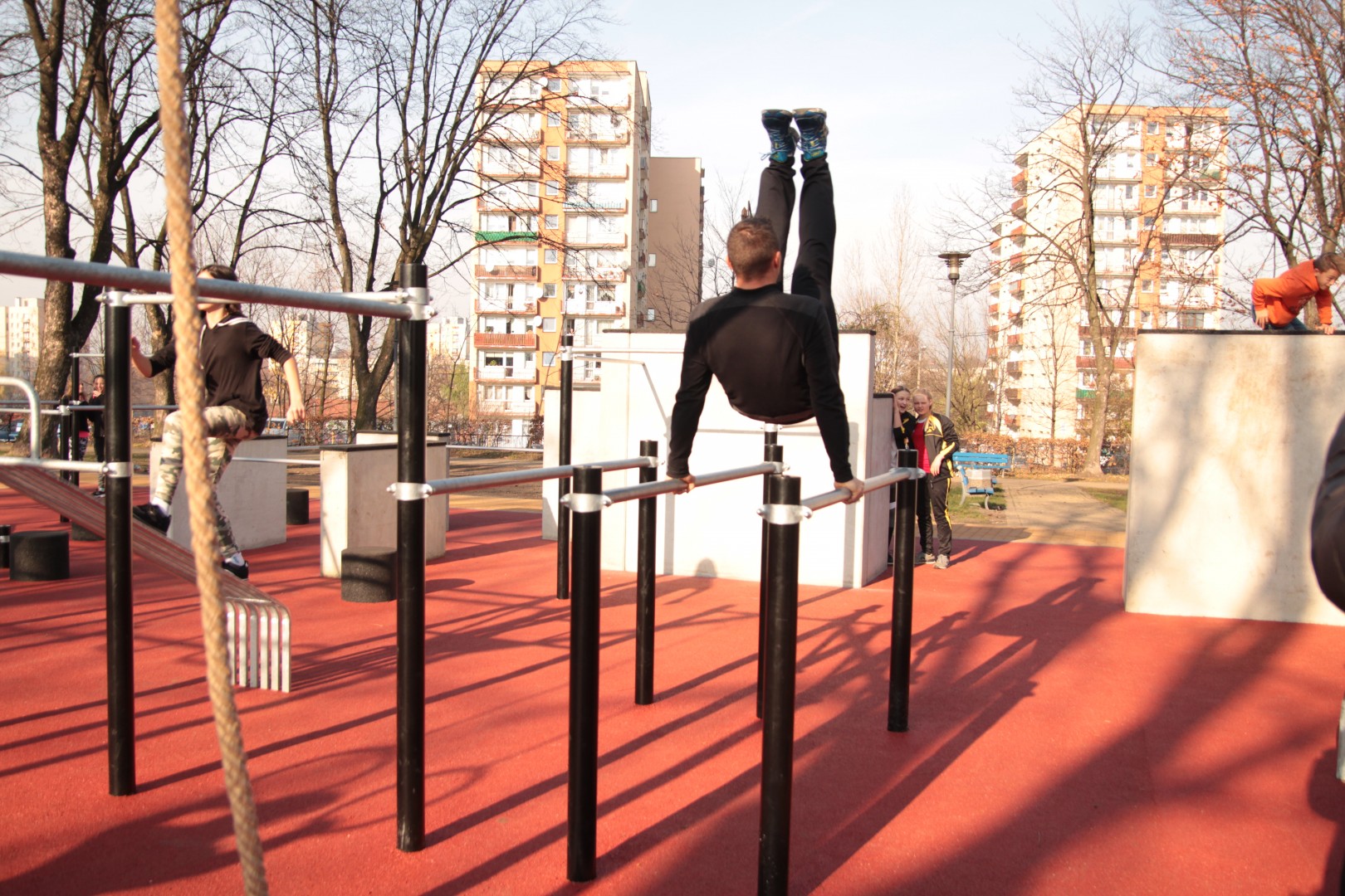 Nowoczesny street workout park już otwarty!