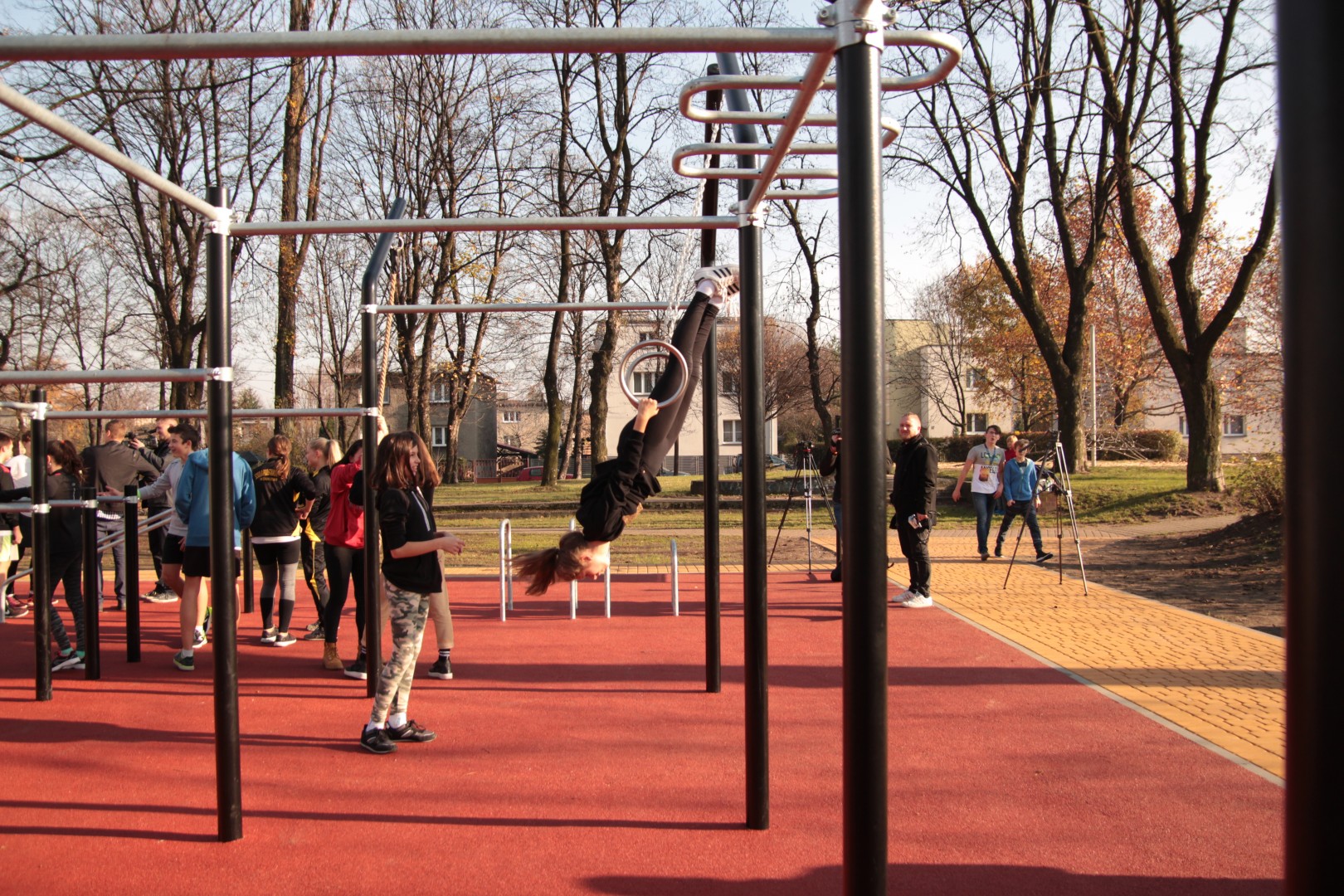 Nowoczesny street workout park już otwarty!