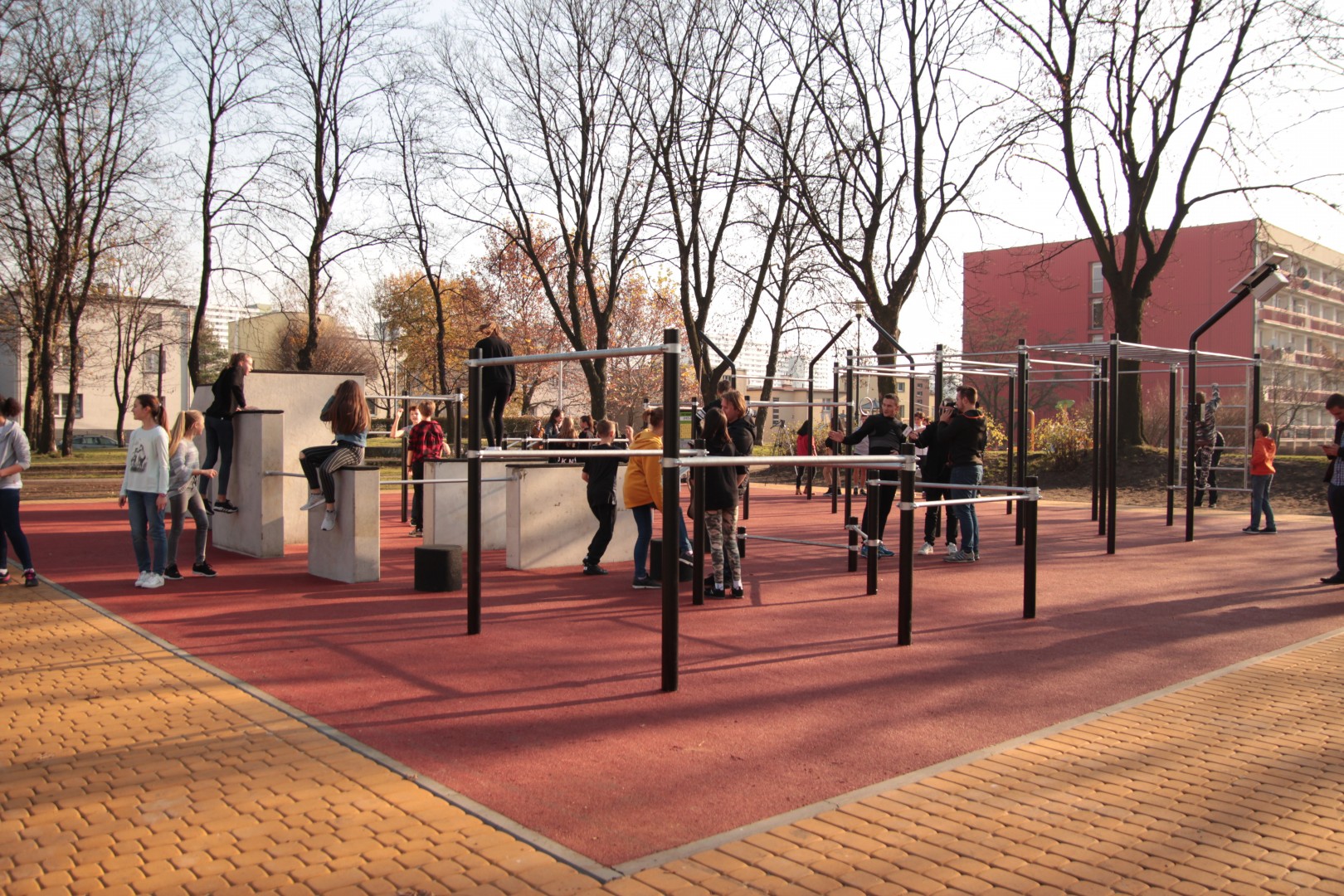 Nowoczesny street workout park już otwarty!