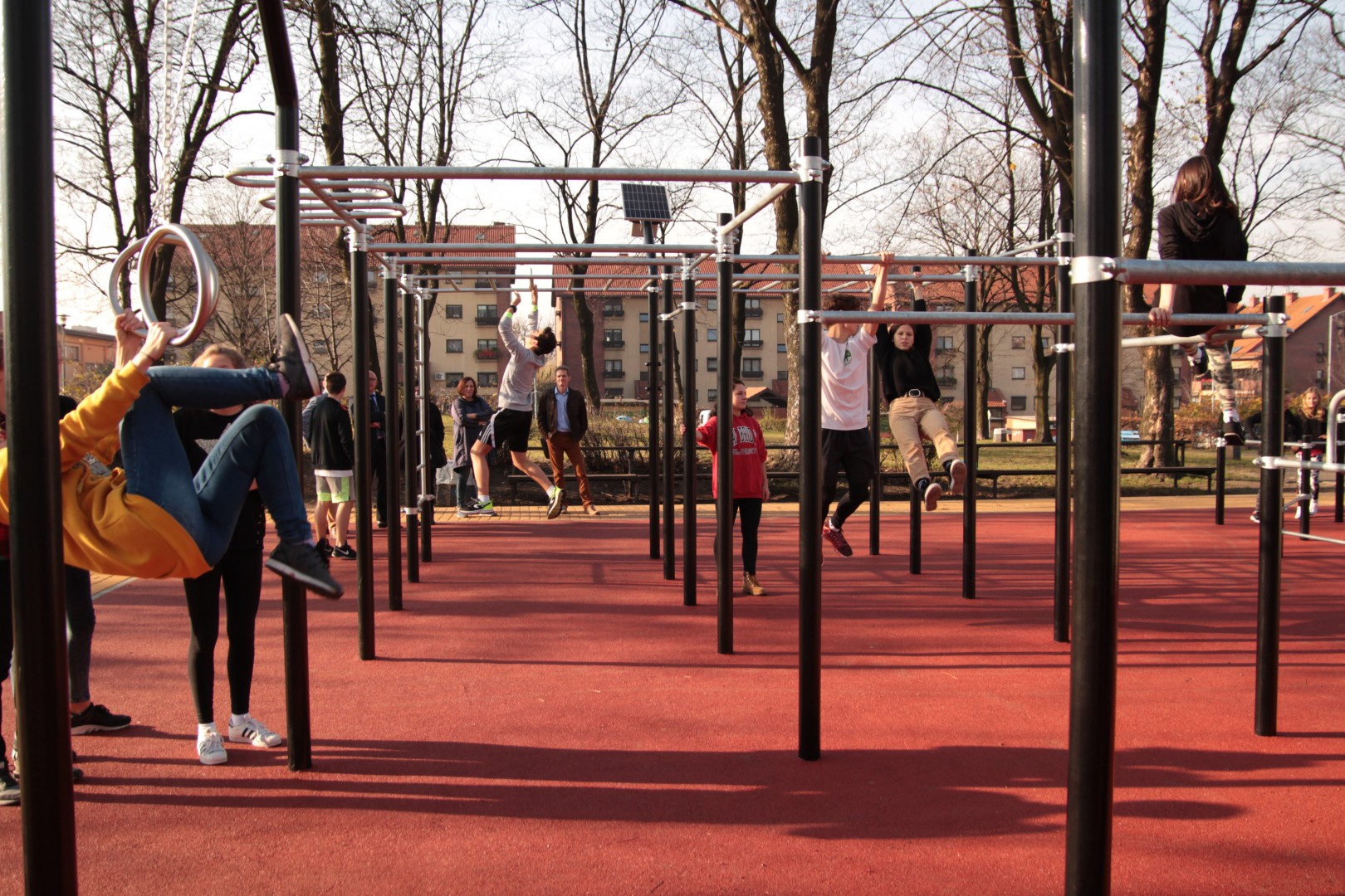 Nowoczesny street workout park już otwarty!