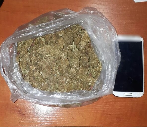 Zatrzymani z workiem marihuany