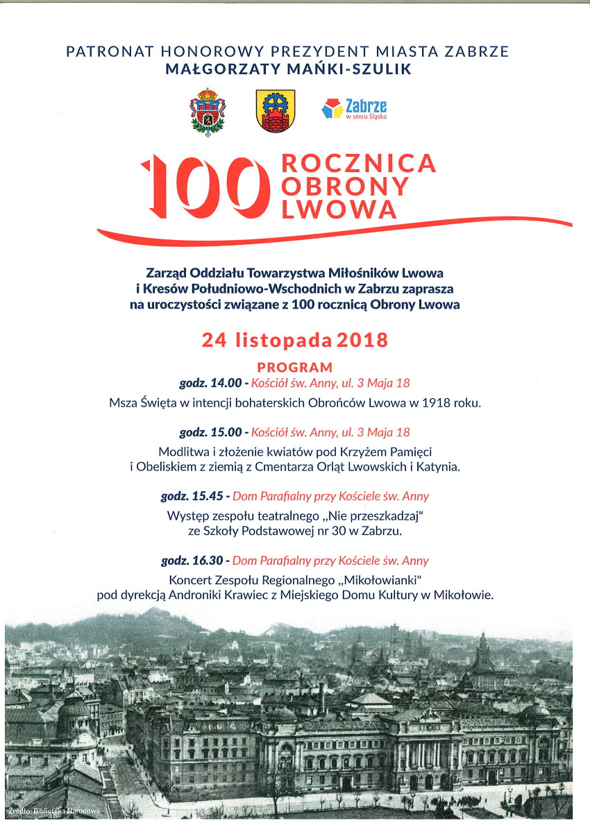 Obchody 100. rocznicy Obrony Lwowa