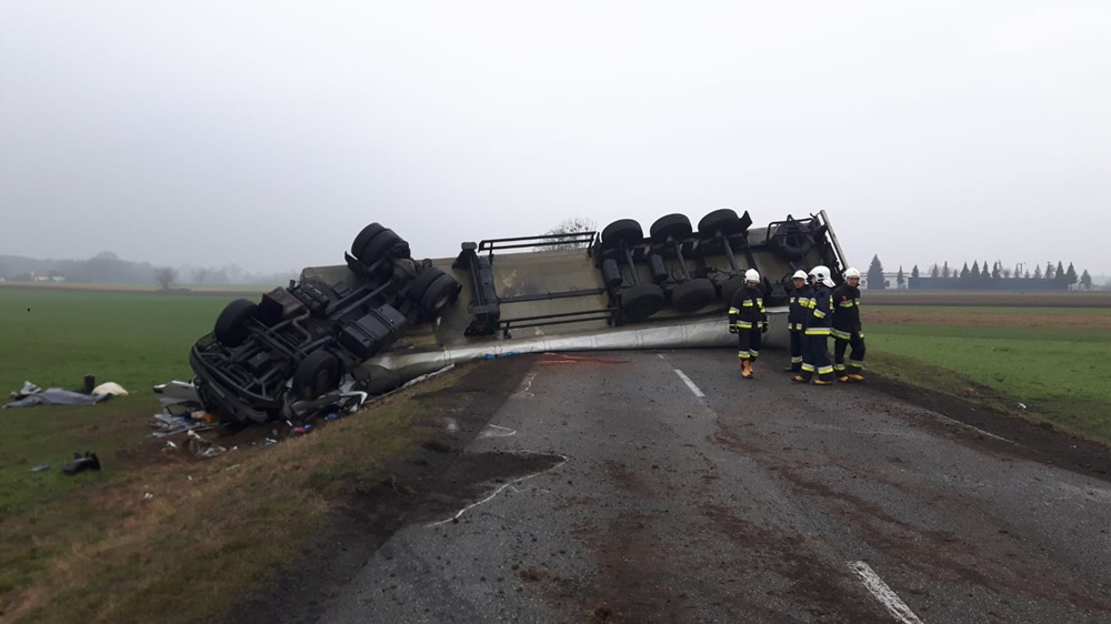 Tragiczny wypadek. Zginął 42-letni kierowca z Zabrza