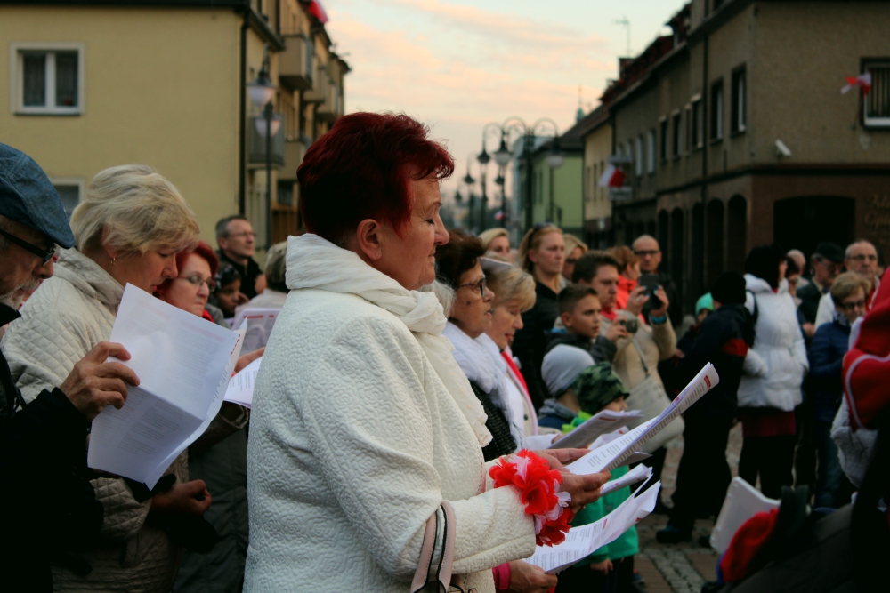 Pieśni patriotyczne zabrzmiały na rynku!