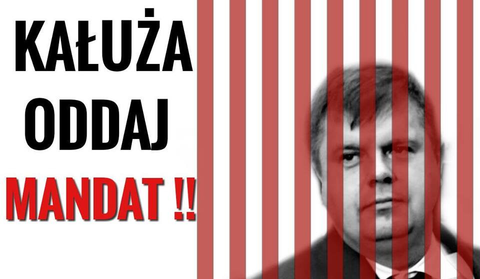 Kontrowersje wokół Wojciecha Kałuży. Będzie protest