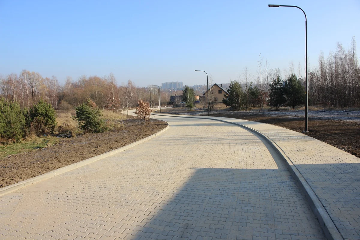 Ulica Reja przebudowana