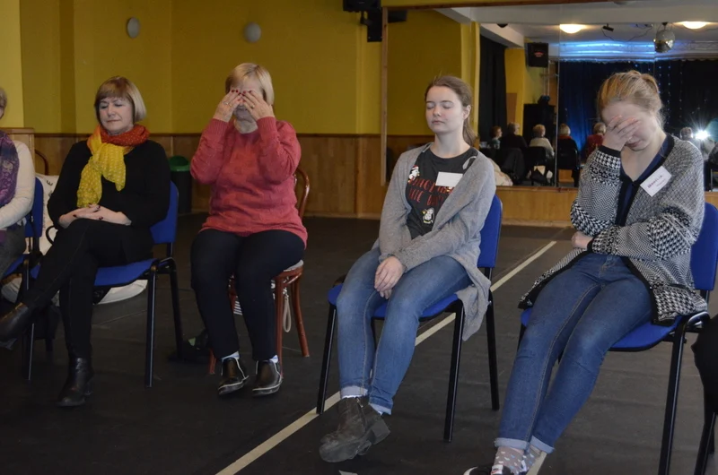 Warsztaty Czytania Bajek w ramach projektu "Aktywny wolontariusz w każdym wieku"