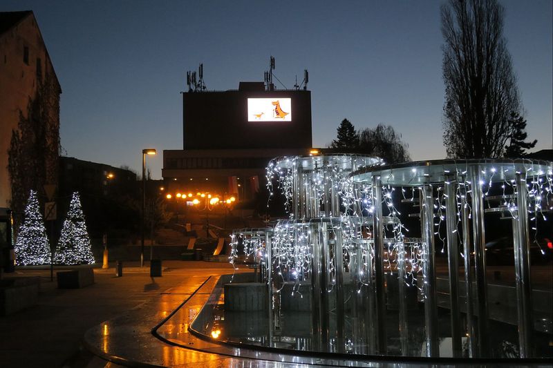 Rybnik świątecznie rozświetlony