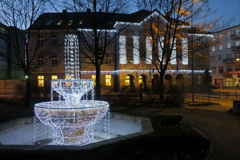 Rybnik świątecznie rozświetlony