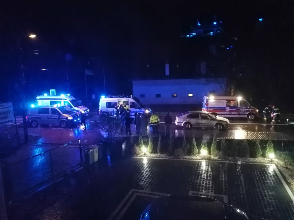 Świąteczne potrącenie w Łanach