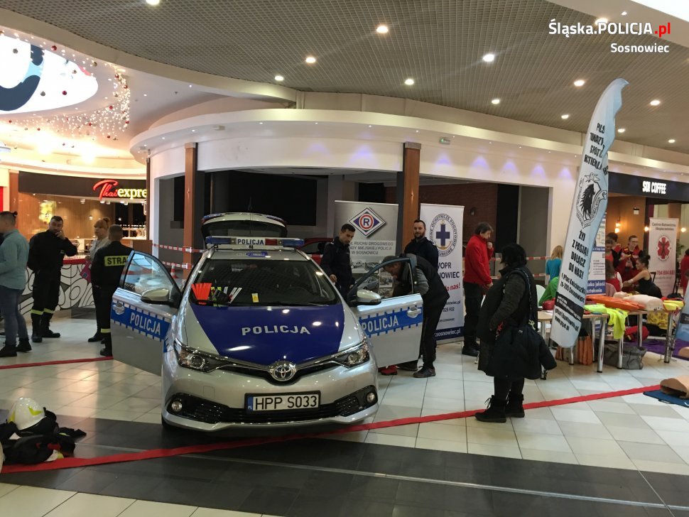 Sosnowieccy Policjanci na Evencie Bezpieczeństwa