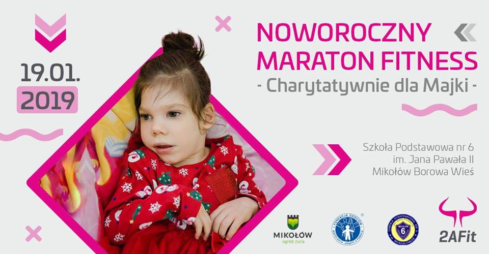 Poruszamy się dla małej Mai. Maraton fitness po Nowym Roku