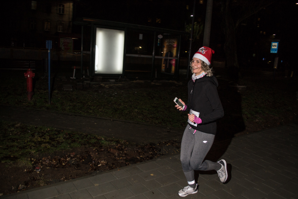 Na Zawodziu biegali Mikołaje!