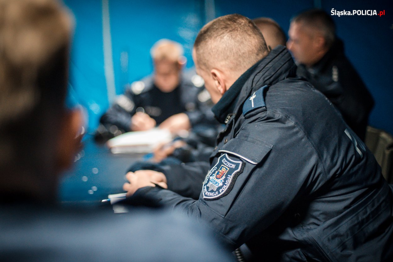 Policyjne oddziały prewencji zabezpieczają szczyt klimatyczny COP24