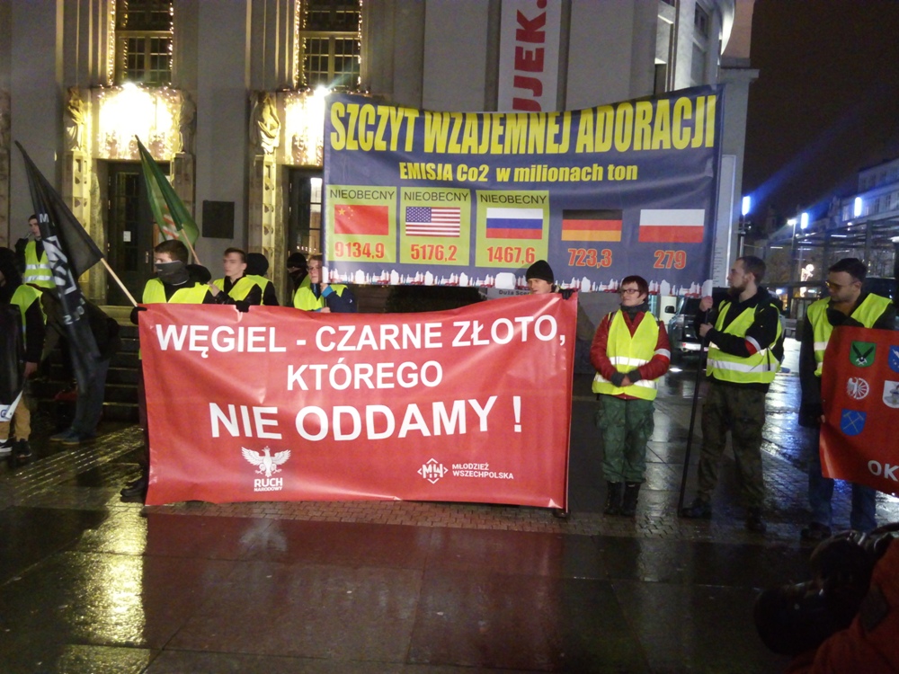 Narodowcy w obronie węgla [PROTEST]