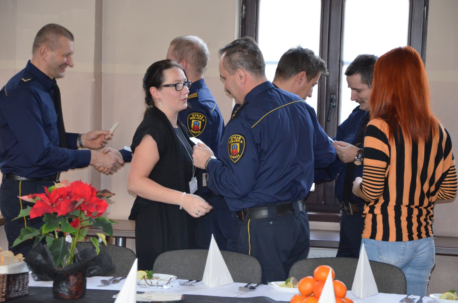 Spotkanie opłatkowe w zabrzańskiej Straży Miejskiej