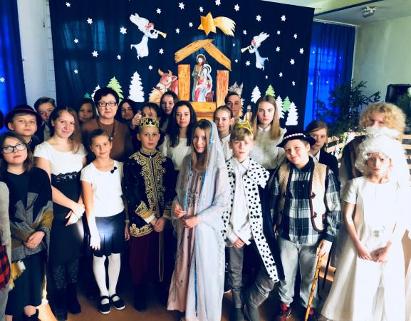 Tradycyjne jasełka w Szkole Podstawowej nr 24