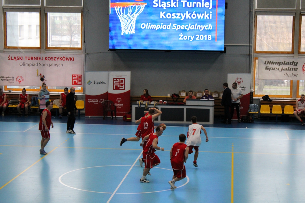 Żory gościły XXI Śląski Turniej Koszykówki Olimpiad Specjalnych