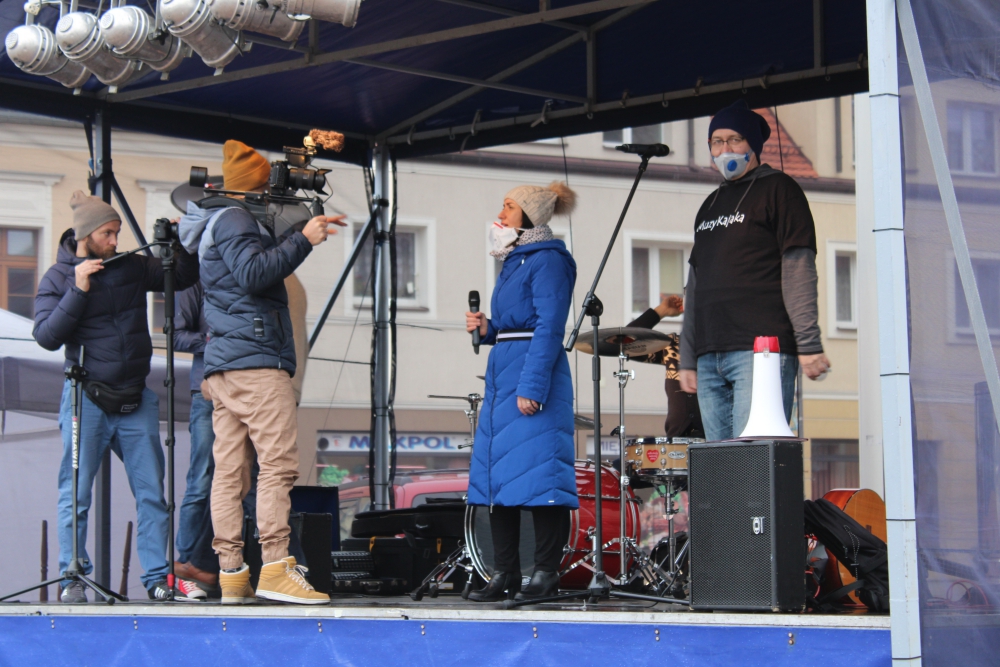 Tak kręcili teledysk na żorskim rynku!