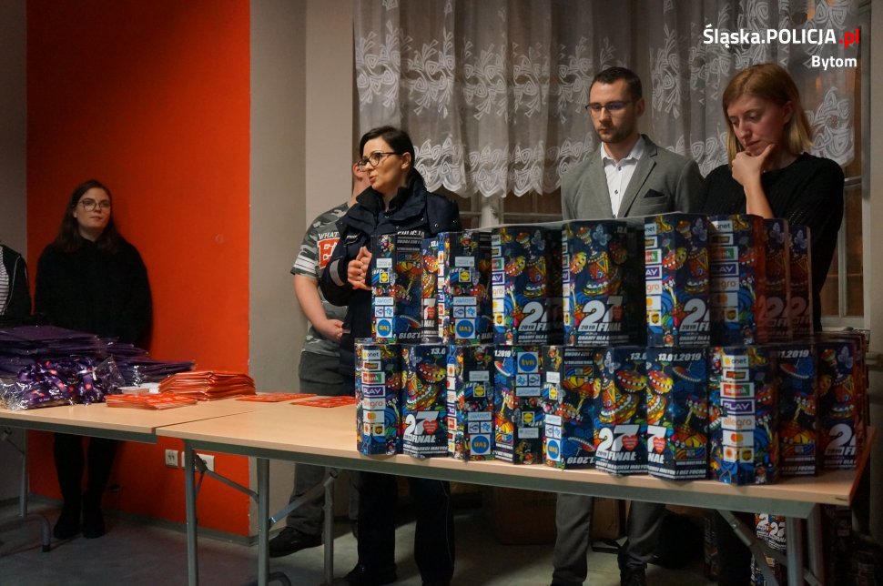Policjanci zadbali o bezpieczeństwo podczas 27 Finału WOŚP w Bytomiu