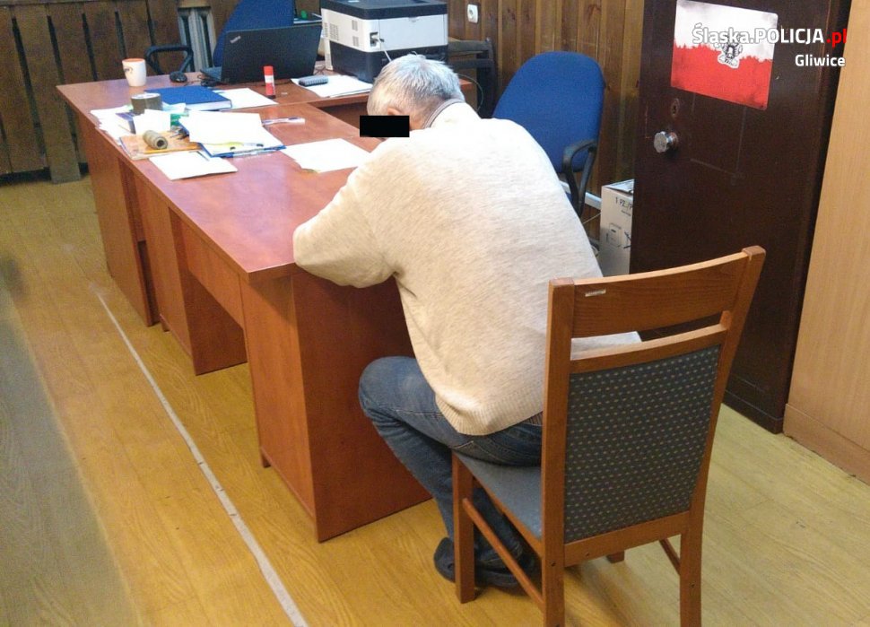 72-letni gliwiczanin oszukiwał metodą "na wnuczka" i "policjanta"