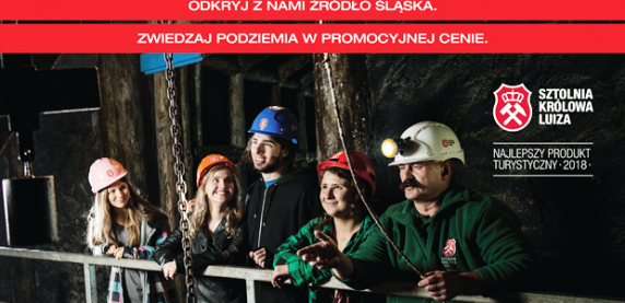 Sztolnia Królowa Luiza w Zabrzu zaprasza sosnowiczan do zwiedzania