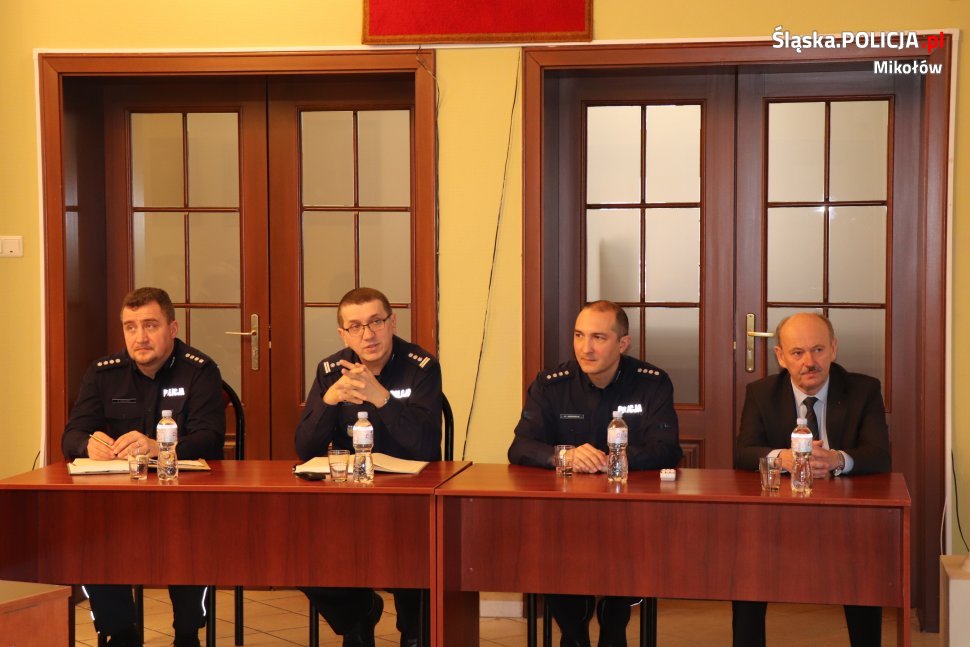 Mikołowscy policjanci po naradzie rocznej. Jak podsumowują 2018 rok?
