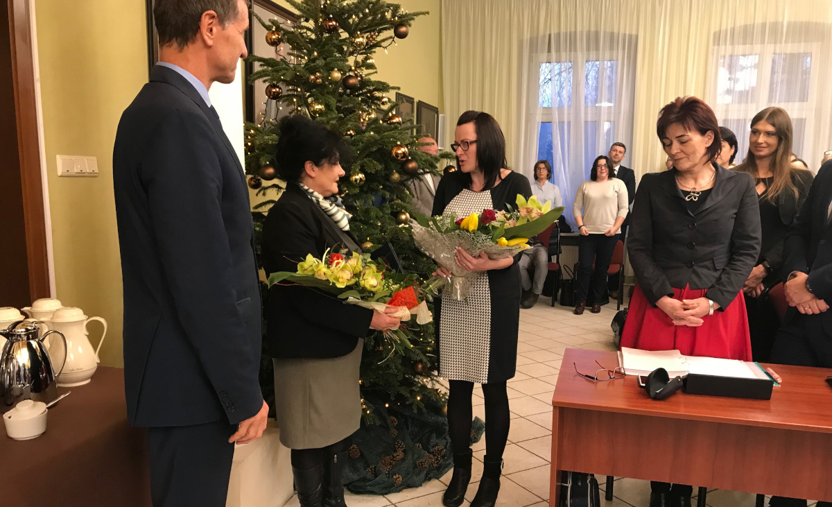 Przemowa starosty, pożegnanie dyrektor Żłobka i Rycerze Jedi