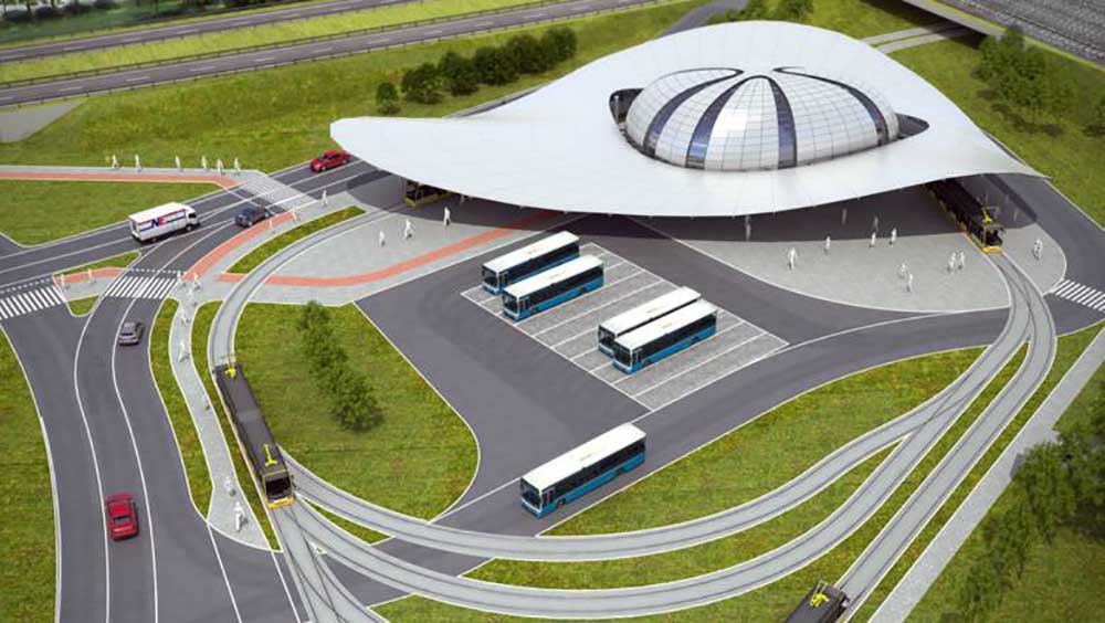 Nowy etap prac przy centrum przesiadkowym na Brynowie