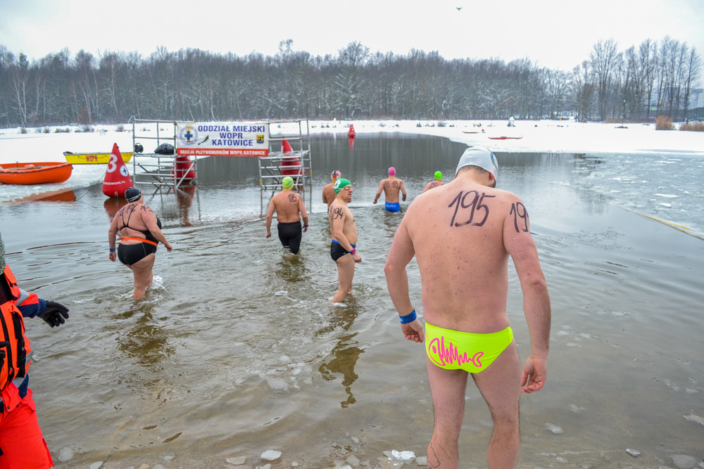 Mistrzowie pływania zimowego [ZDJĘCIA]