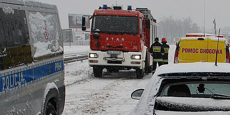 Uwaga kierowcy! Ślisko na drogach!
