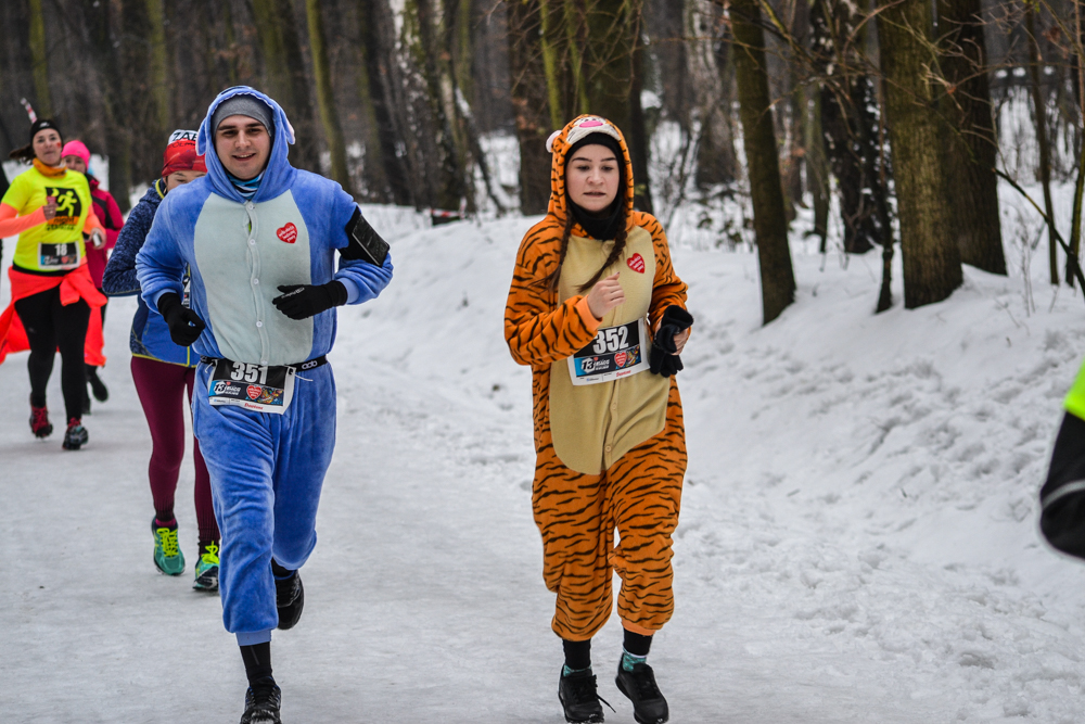 Zabrzanie pobiegli dla WOŚP w Parku Leśnym  [ZDJĘCIA]