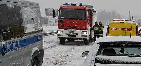 Uwaga kierowcy! Ślisko na drogach