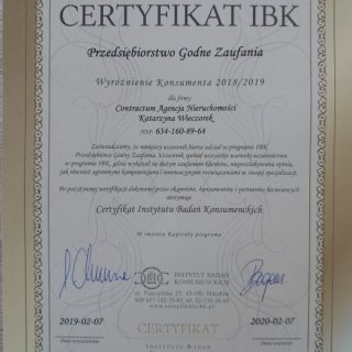 Agencja Nieruchomości Świadectwa Energetyczne Contractum Katarzyna Wieczorek