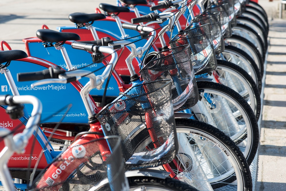 Początek trzeciego sezonu Gliwickiego Roweru Miejskiego