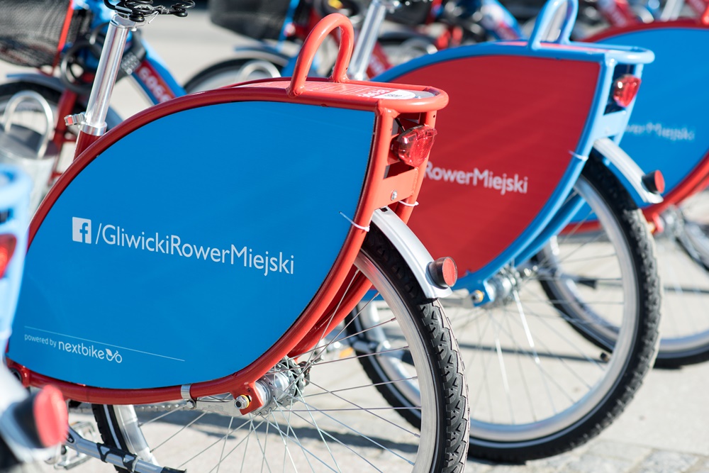 Początek trzeciego sezonu Gliwickiego Roweru Miejskiego