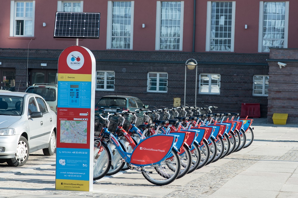 Początek trzeciego sezonu Gliwickiego Roweru Miejskiego