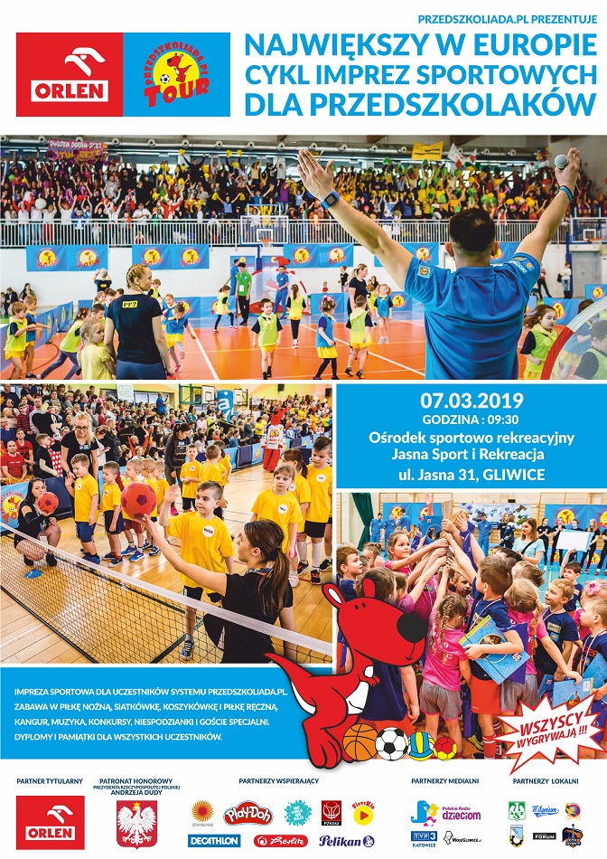 Orlen Przedszkoliada Tour 2019 w Gliwicach
