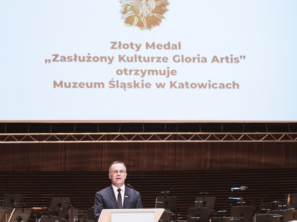 Złoty Medal "Zasłużony Kulturze Gloria Artis" dla Muzeum Śląskiego w Katowicach