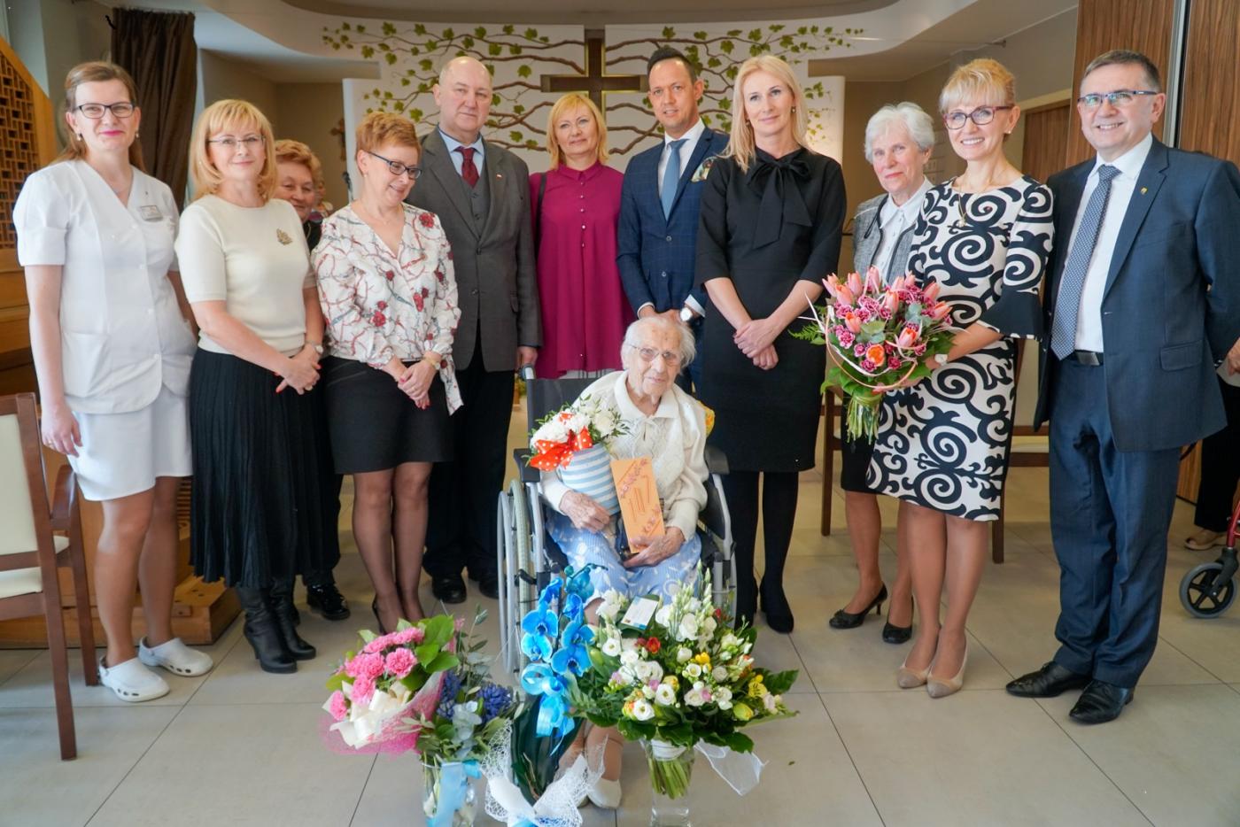 107 urodziny najstarszej mieszkanki Katowic