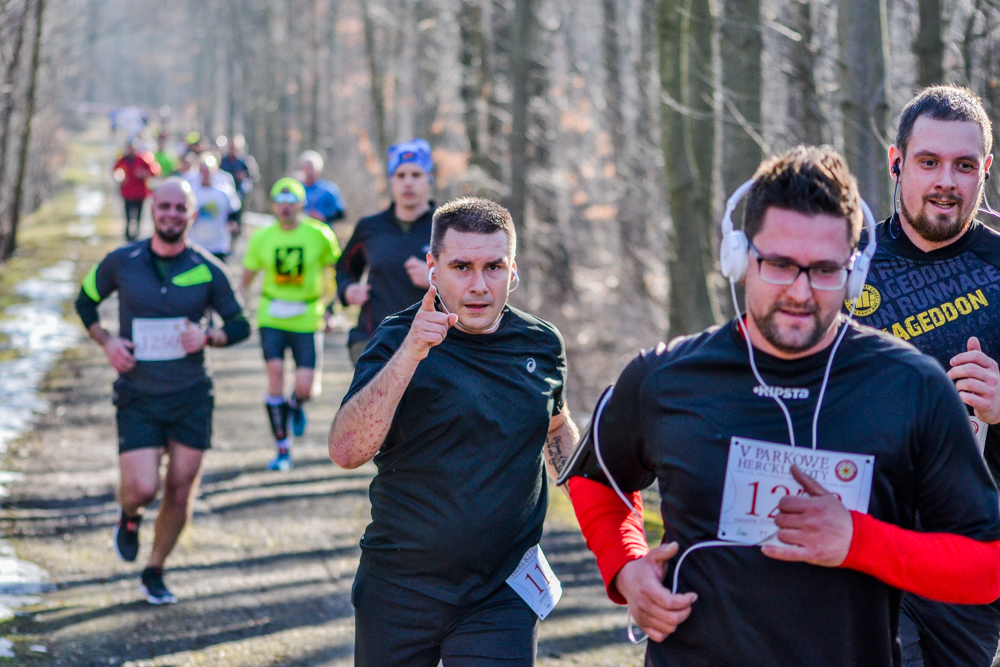 V Parkowe Hercklekoty - setki biegaczy na Trzech Stawach
