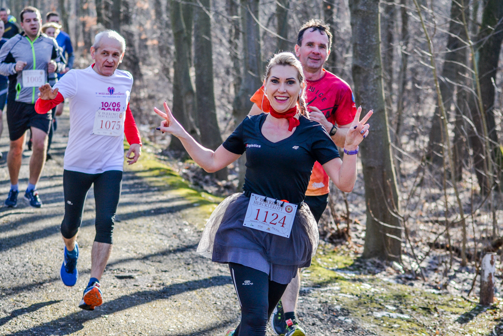 V Parkowe Hercklekoty - setki biegaczy na Trzech Stawach