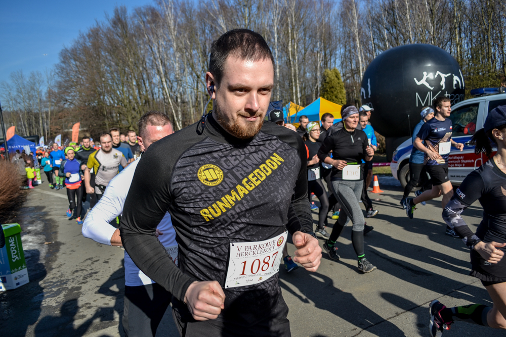 V Parkowe Hercklekoty - setki biegaczy na Trzech Stawach 13