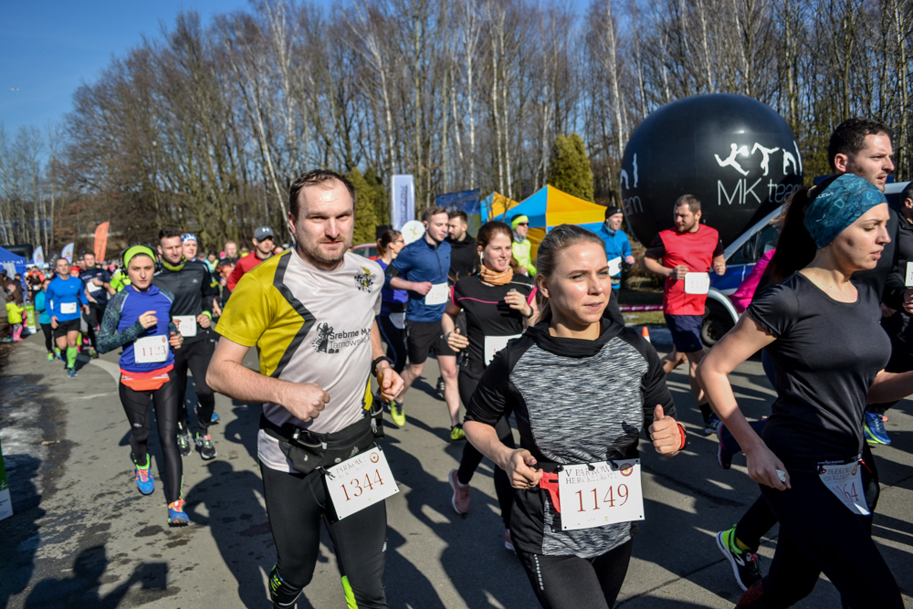 V Parkowe Hercklekoty - setki biegaczy na Trzech Stawach 14