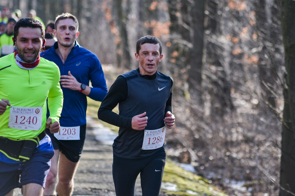 V Parkowe Hercklekoty - setki biegaczy na Trzech Stawach 46