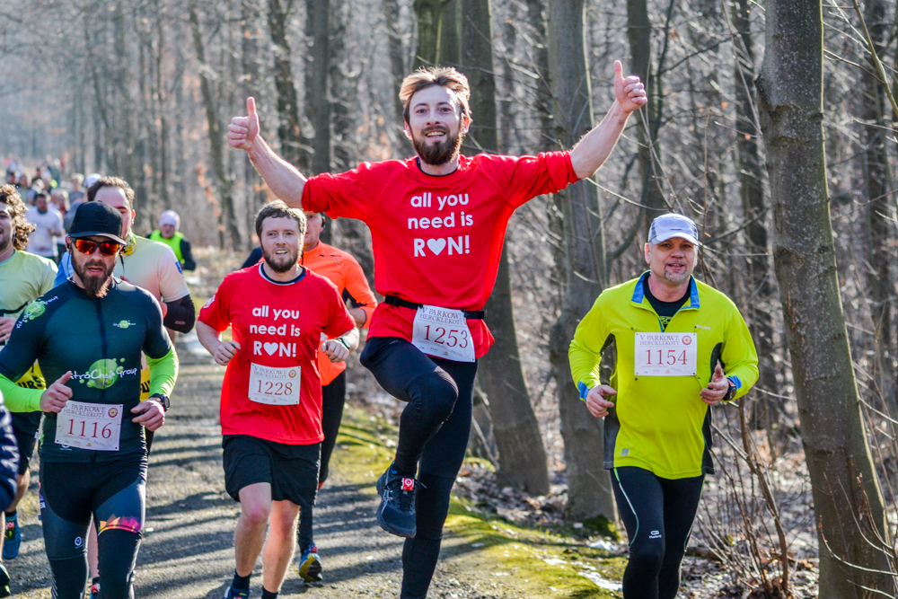 Katowice: V Parkowe Hercklekoty - setki biegaczy na Trzech Stawach [ZDJĘCIA]